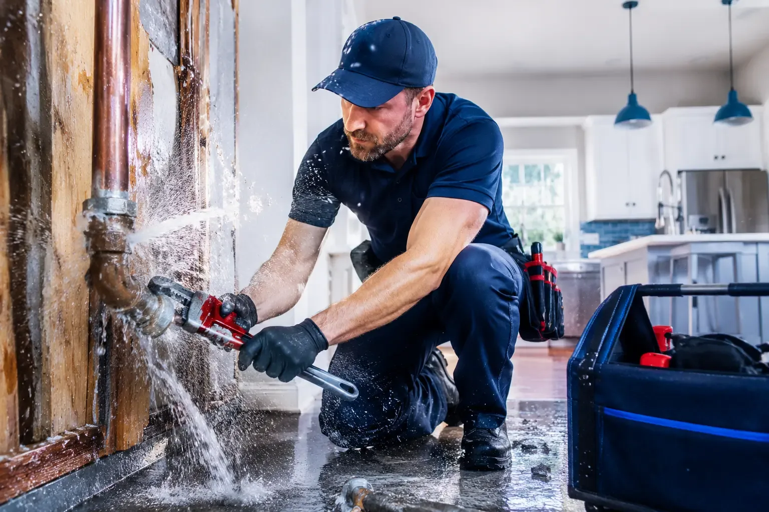Local emergency pipe repair professionals in Longwood, NC